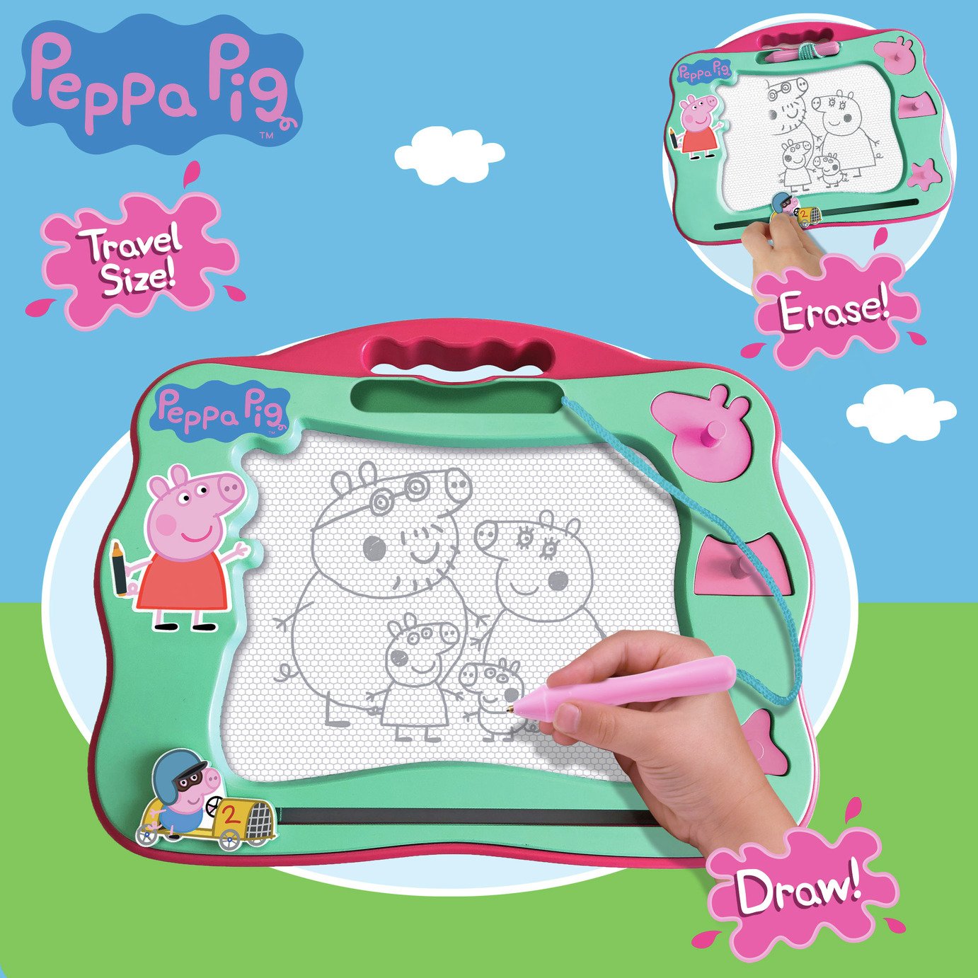 peppa pig etch sketch