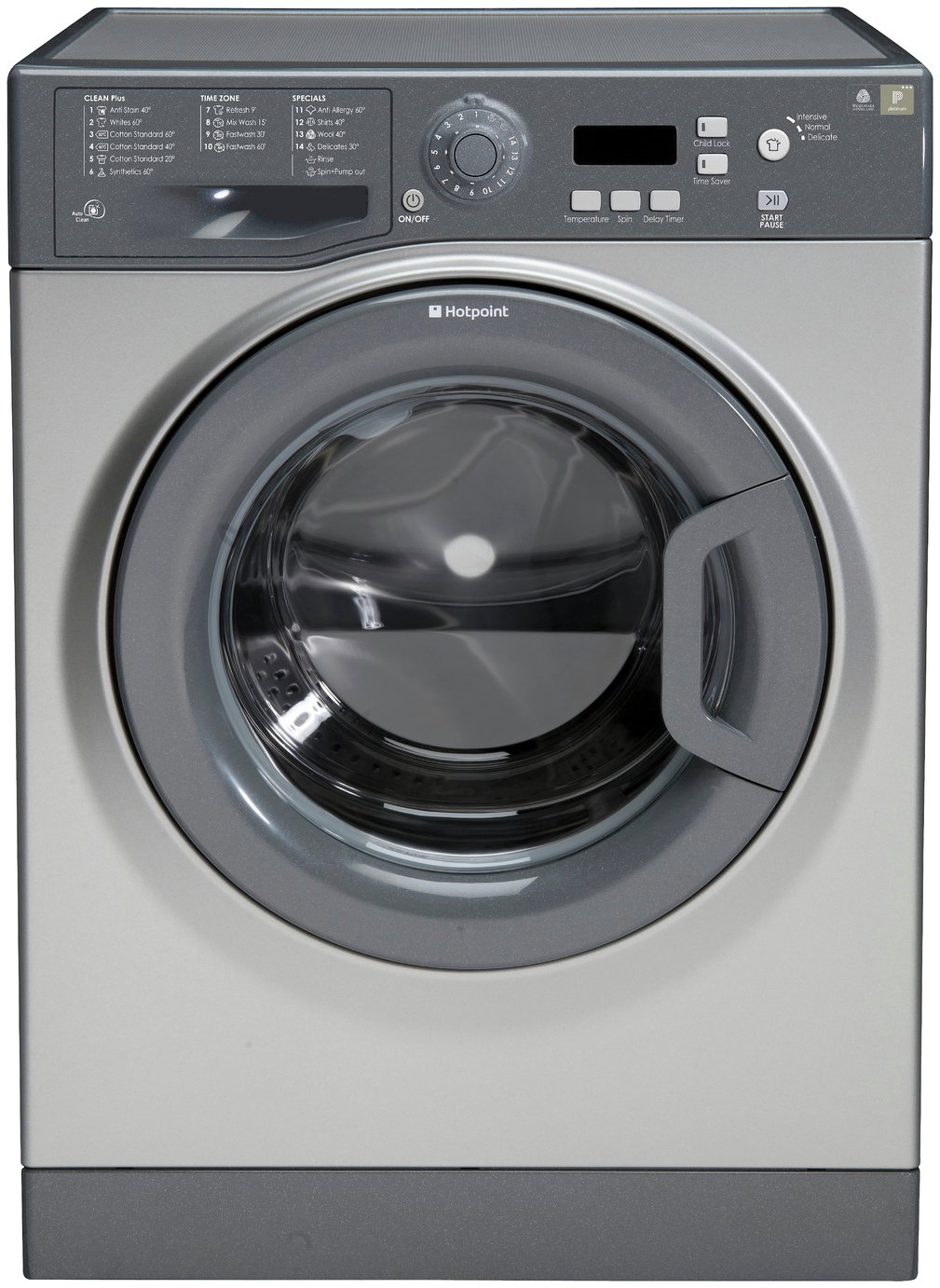 Hotpoint WMXTF942G 9KG 1400 Spin Washing Machine - Graphite