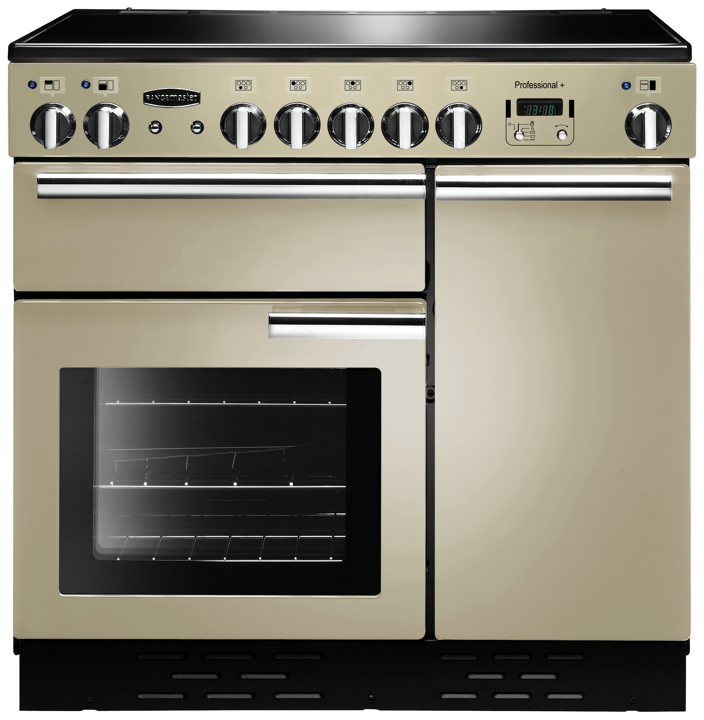 Rangemaster Professional 90cm Electric Range Cooker - Cream