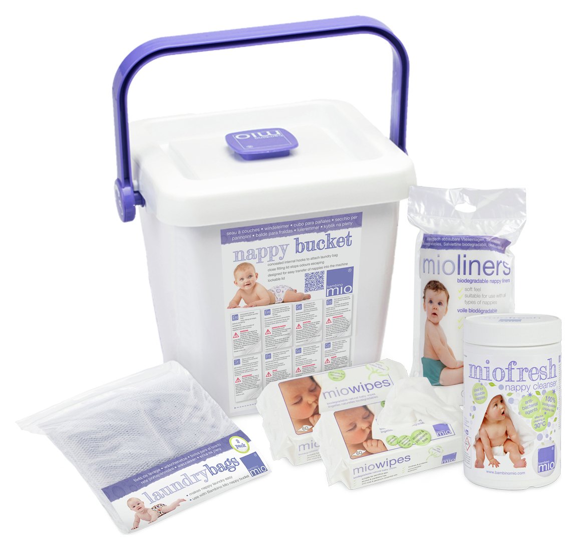 Bambino Mio Reusable Nappy Accessory Pack.