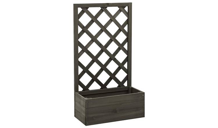 Walplus Firwood Garden Planter V2 - 50 x 25 x 90 cm