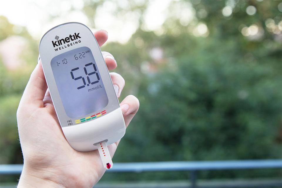 Monitoring your blood sugar level.