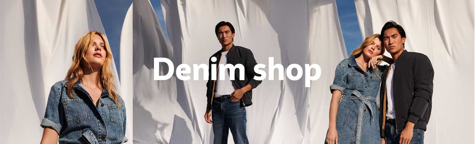 Denim shop. Shop all denim.
