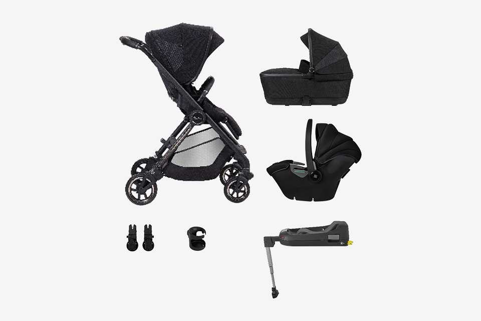 Silver Cross Dune Space Black Travel System.