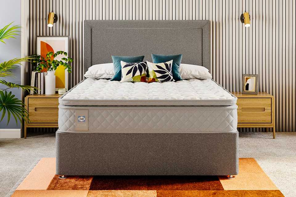 Save 20% on Sealy mattresses and divans.