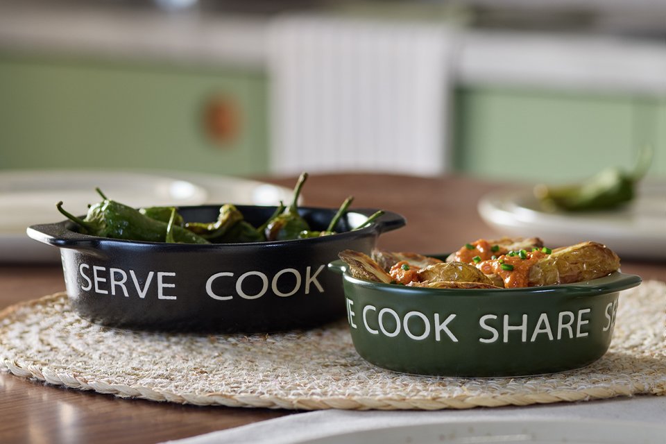 Tableware. From unique serving platters to pretty dinner sets, celebrate Eid with splendid designs.