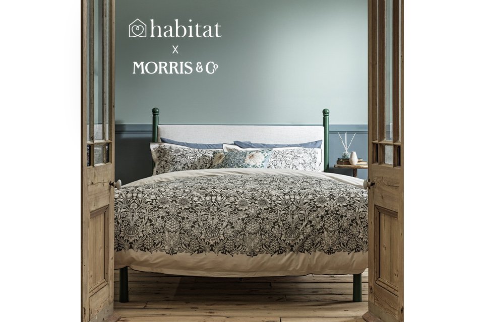 Habitat x Morris & Co. Shop the collection.