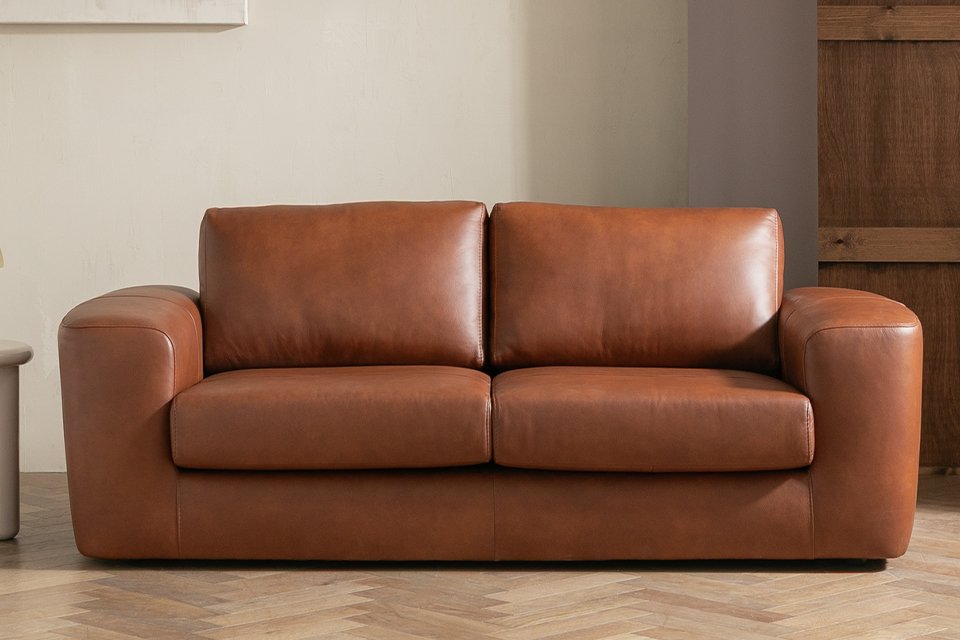 Save up to £500 on selected leather sofas. Includes sofas, armchairs and footstools.
