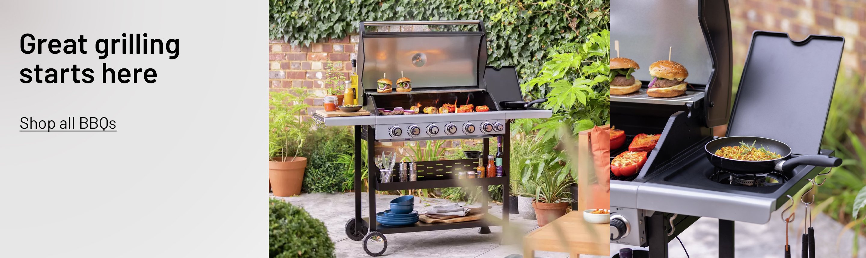 Argos Home Premium 6 Burner Gas BBQ.