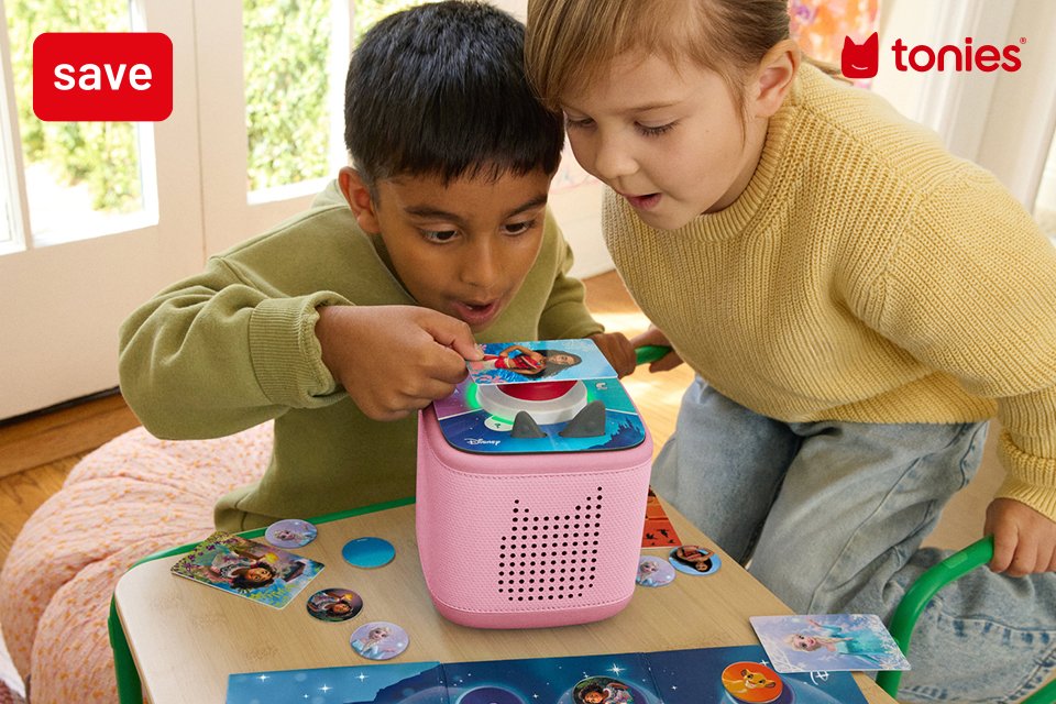 Save 30% when you buy 2 selected Tonies products.