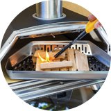 Ooni Premium Hardwood 13cm Oak Logs.