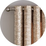 Shop eyelet curtains.