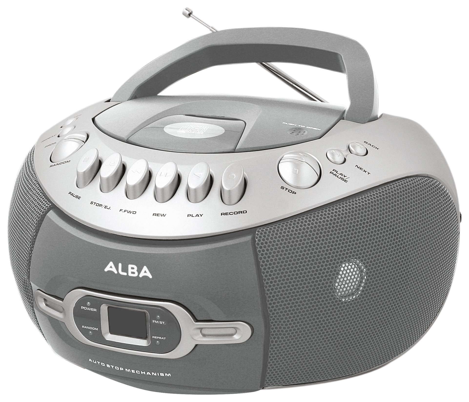 Alba - CD, Radio and Cassette Player Boombox Review