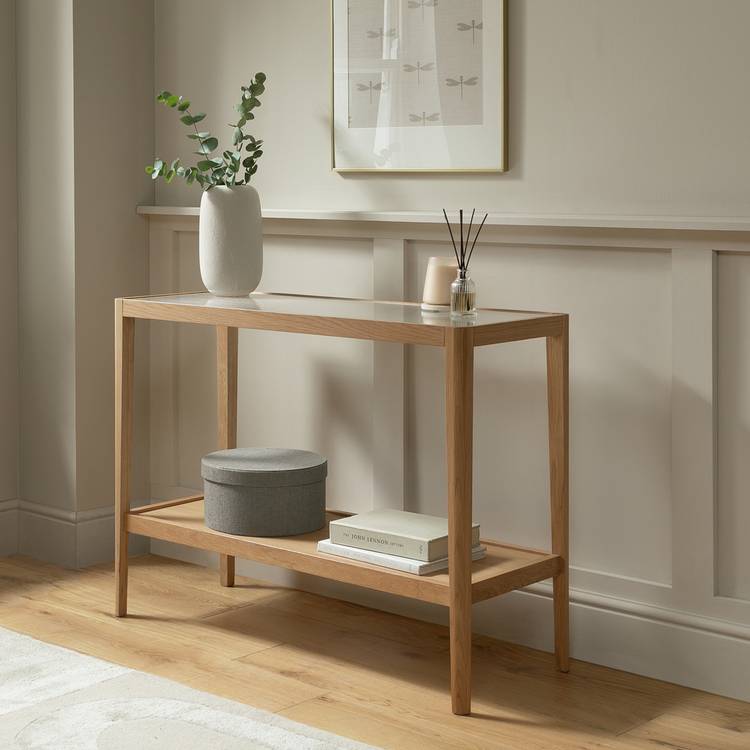 Habitat Camellia Console Table - Natural 0