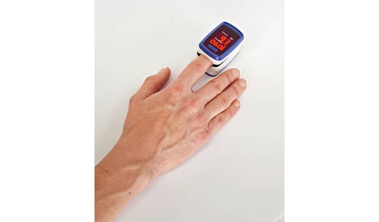 AmberFun Fingertip Oximeter,Blood Oxygen Saturation Monitor,Oxygen Meter Heart Rate Tracker,Saturation Monitor with LED Screen Digital Readings for Pulse Rate 