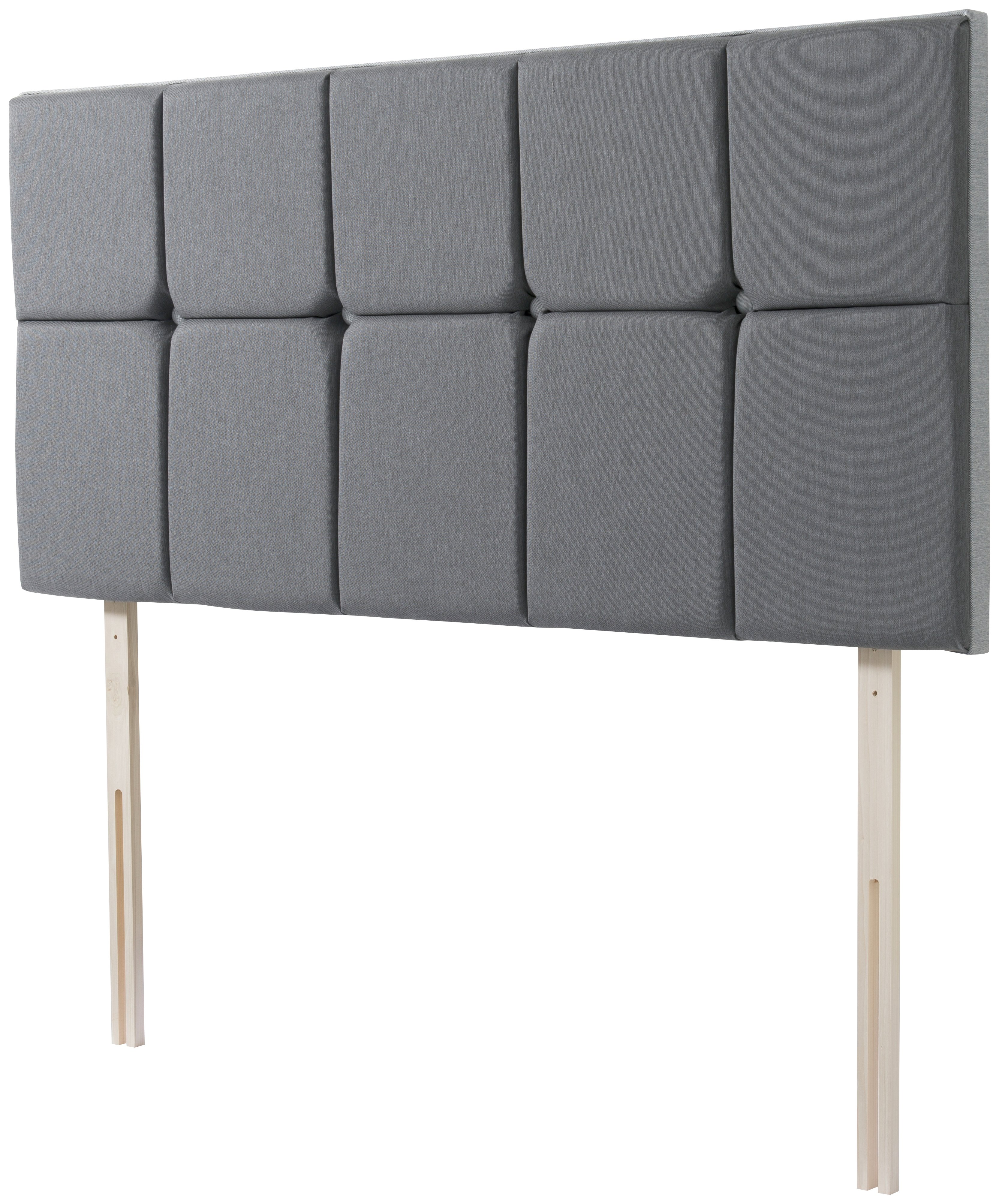 Silentnight Seychelles Double Headboard - Pewter