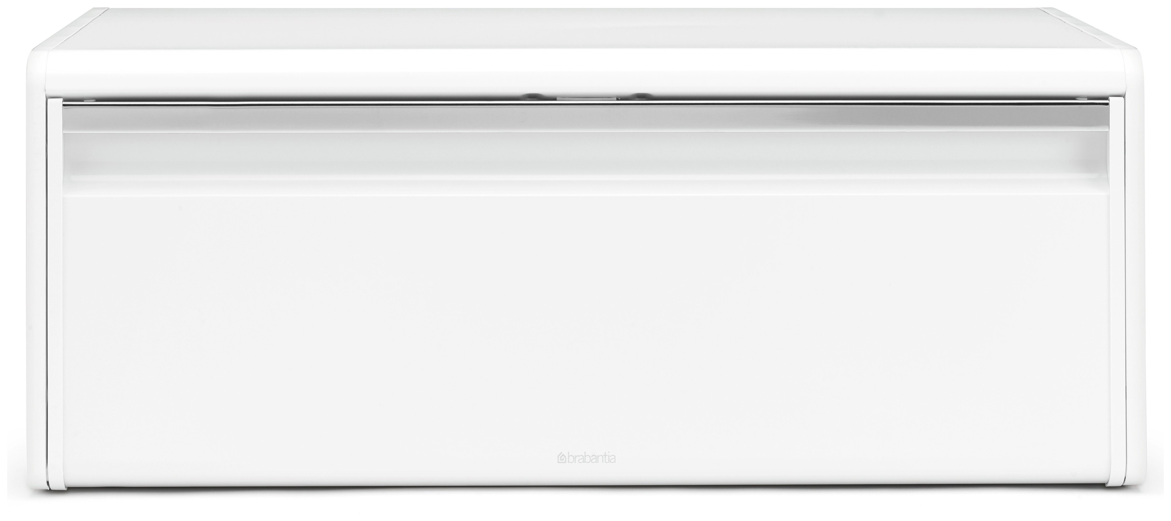 Brabantia Fall Front Bread Bin - White