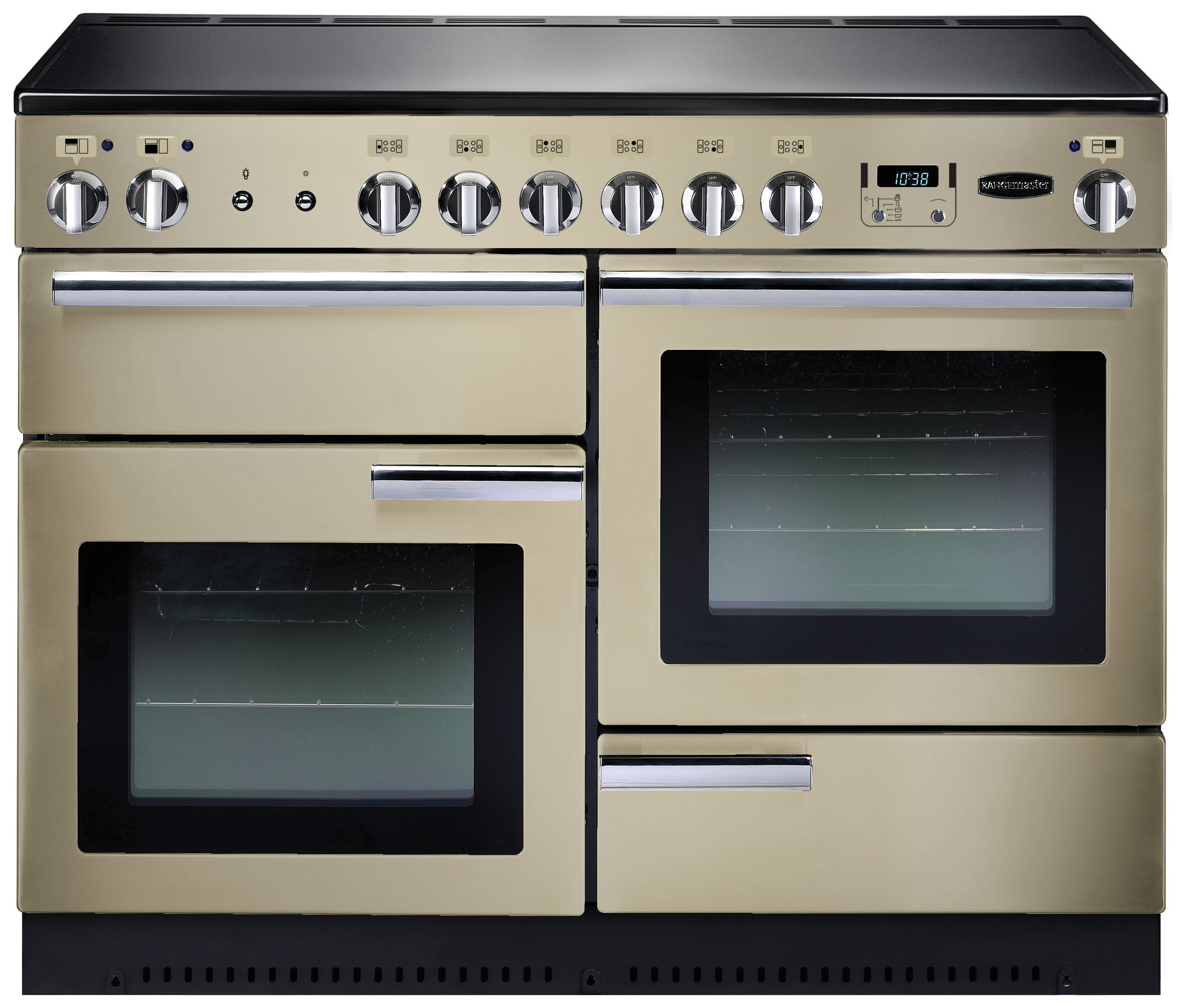 Rangemaster Professional 110 Electric Range Cooker - Cream