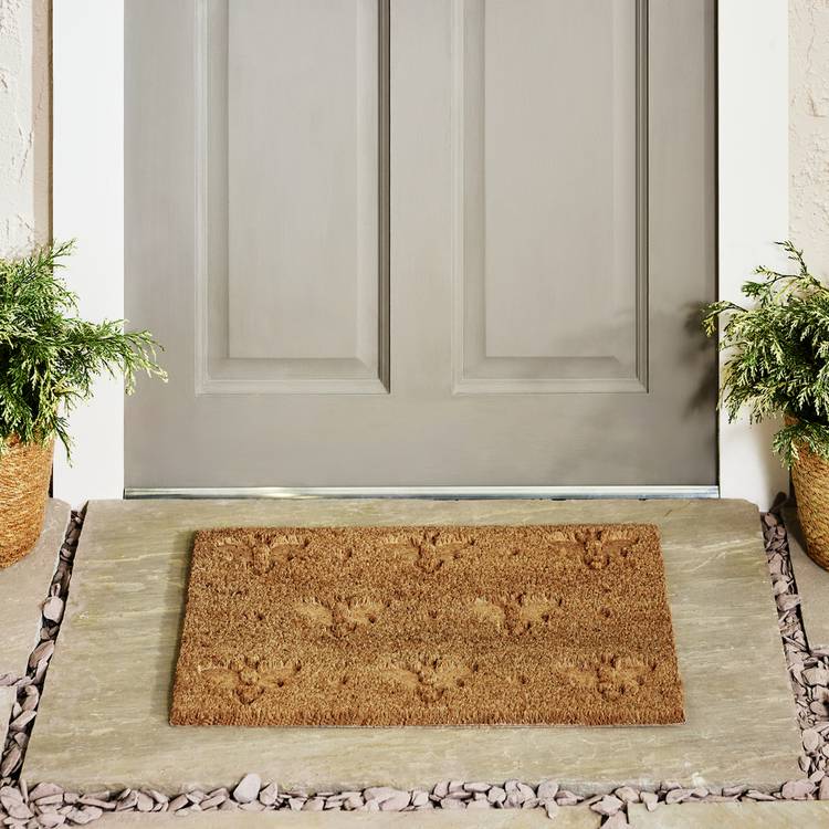 Argos Home Bee Debossed Coir Mat 40x60cm 0
