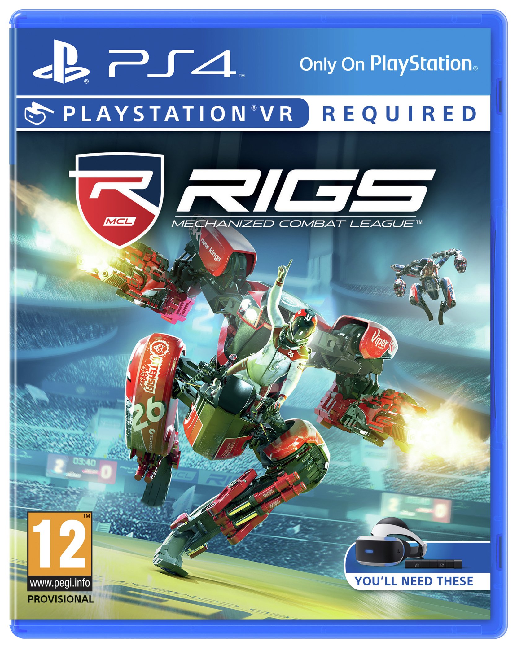 RIGS: Mechanised Combat League PS4 Game. Review