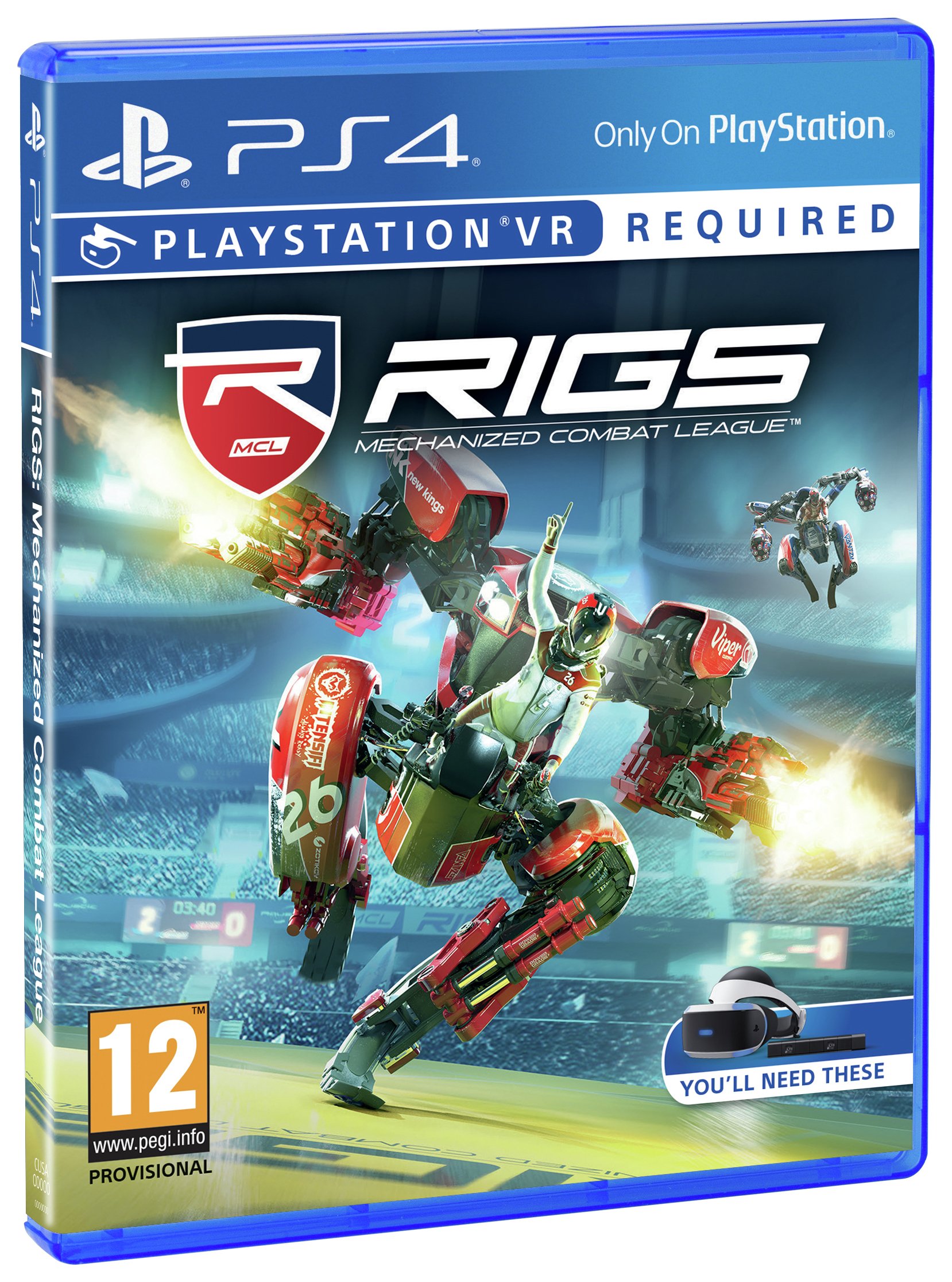RIGS: Mechanised Combat League PS4 Game. Review