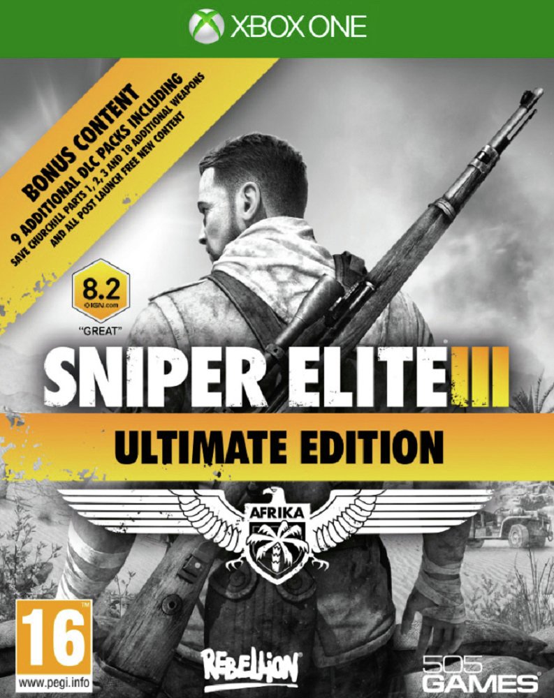 Sniper Elite 3: Ultimate Edition Xbox One Game.