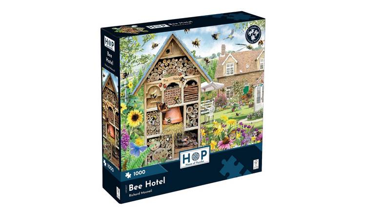 The House of Puzzles Bee Hotel 1000 Piece Jigsaw Puzzle