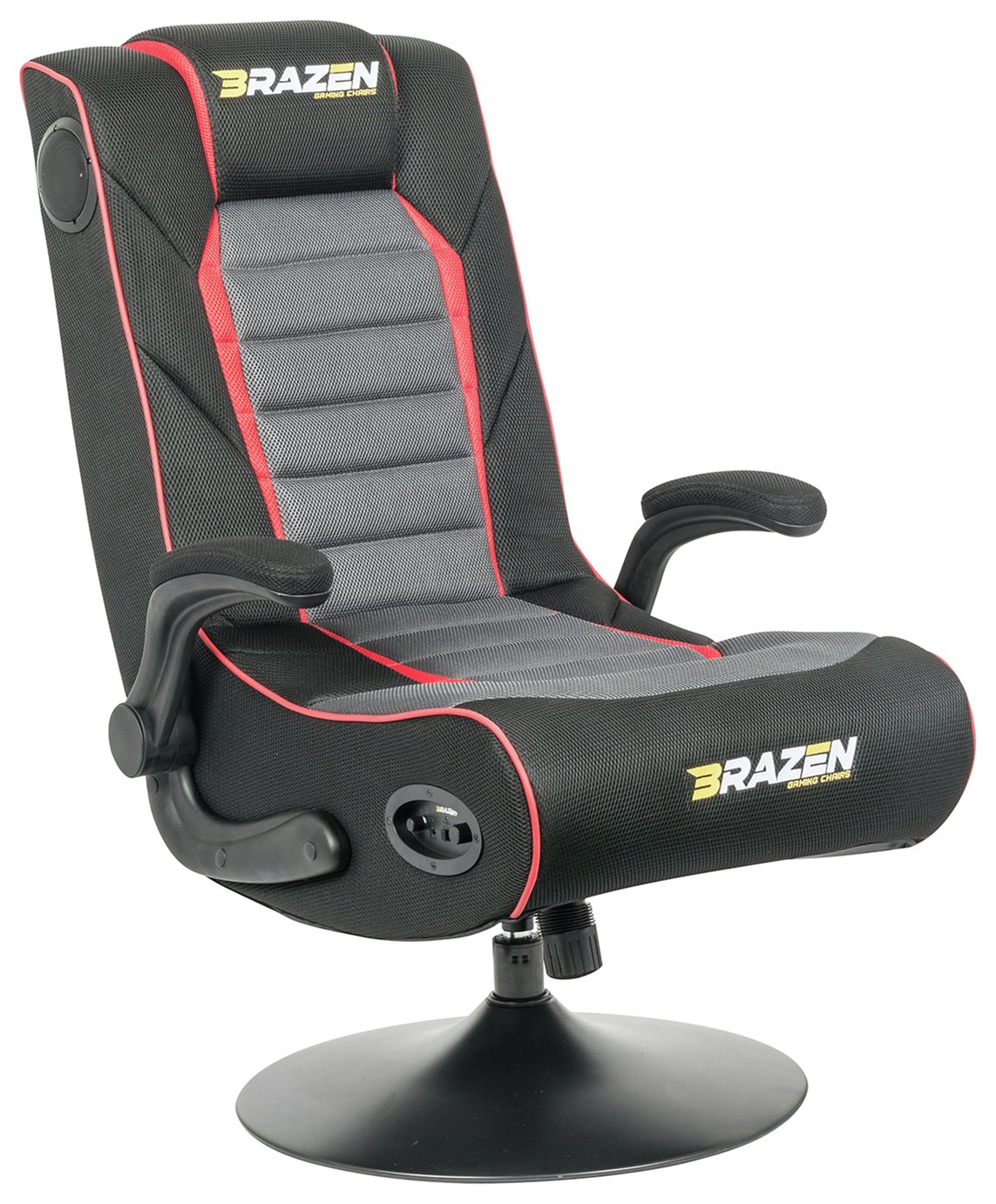 BraZen Spirit 2.1 Surround Sound Bluetooth Gaming Chair 5204375