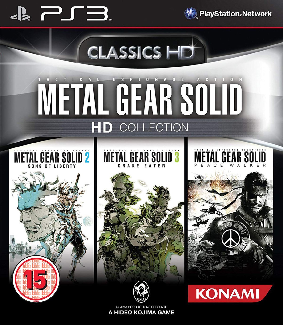 Metal Gear Solid HD Collection PS3 Game