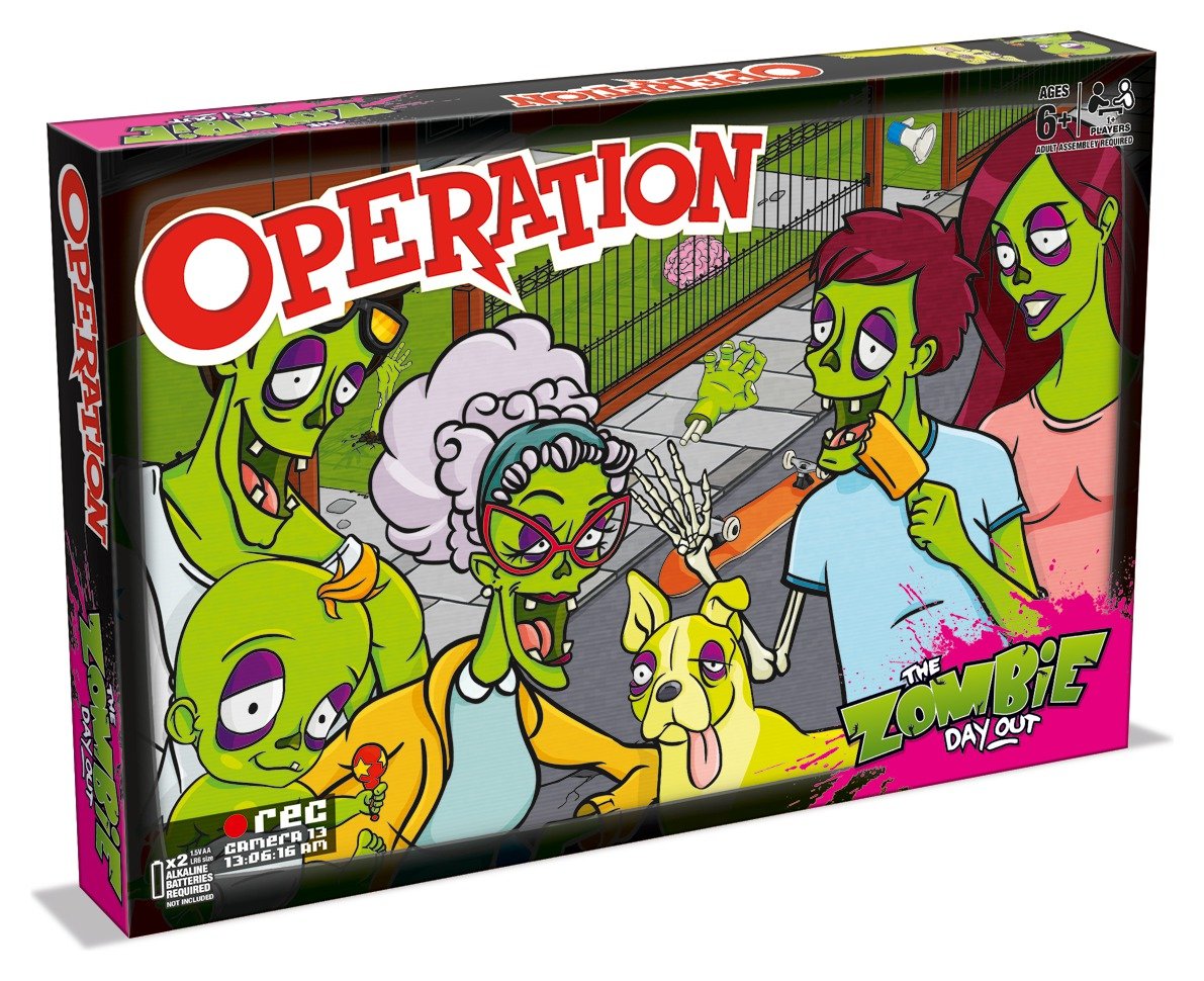 Zombie Operation Board Game