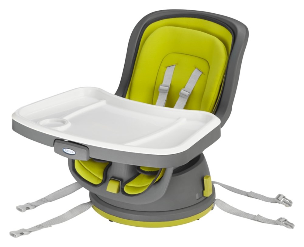 Graco - Swivi Booster - Highchair - Booster Seat - Key Lime Review