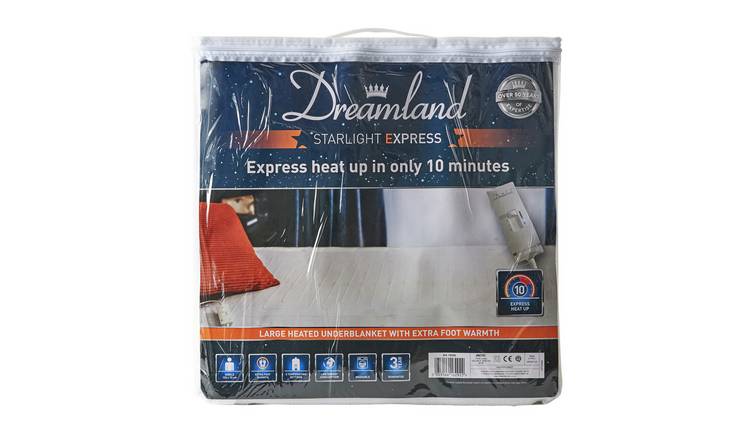Buy Dreamland Starlight Express Heated Underblanket Single