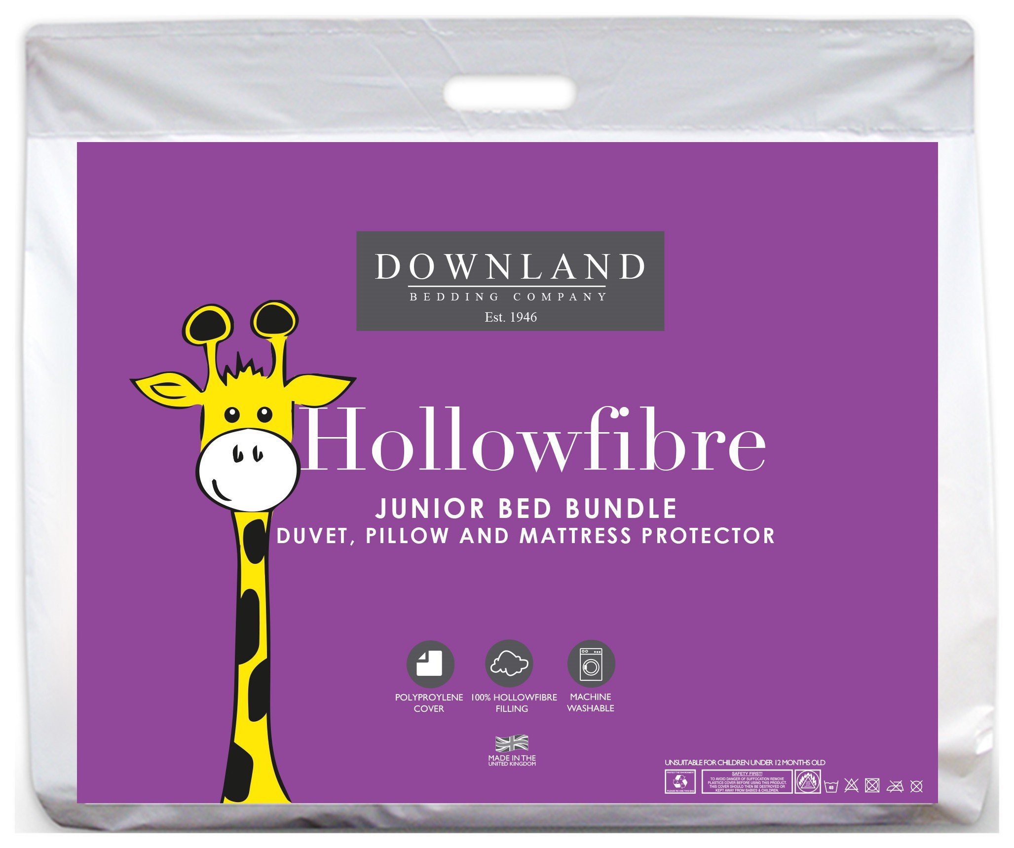 Downland Toddler Polypropylene Bedding Bundle