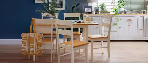 Blue Dining chairs Argos