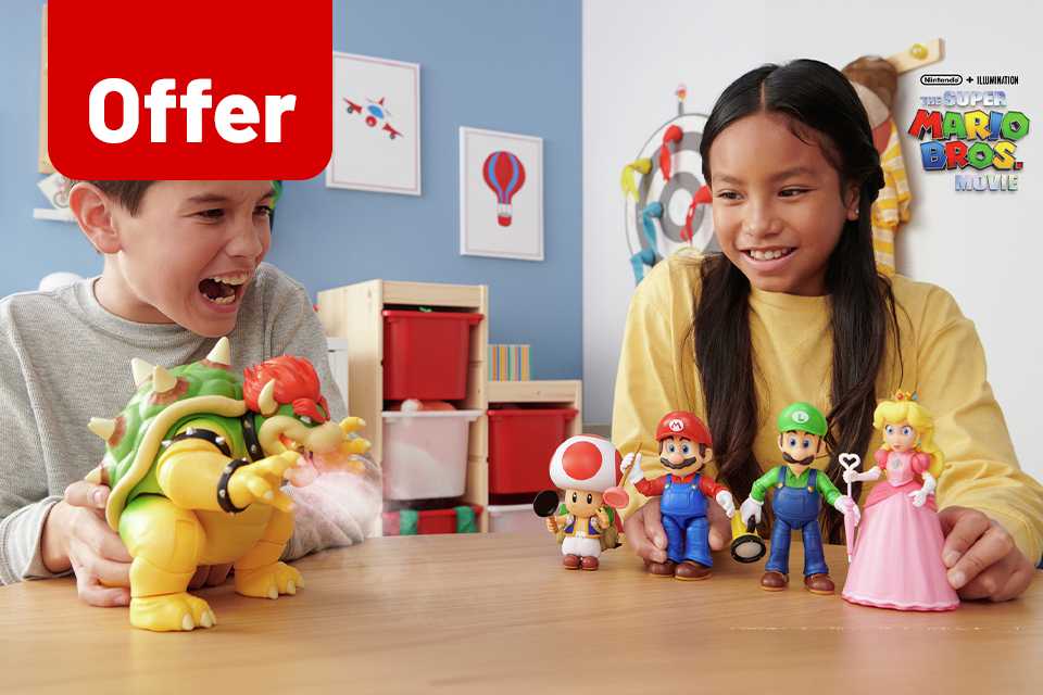 Save up to 25% on our range of Super Mario this Mario Day.