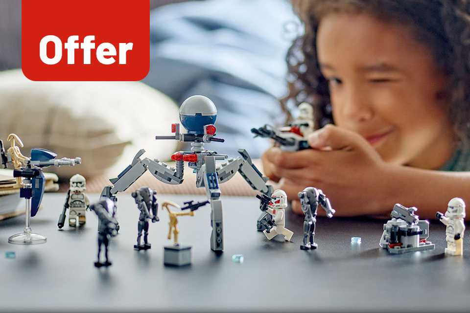 Save 10% on selected LEGO® Sets using code  LEGO10.