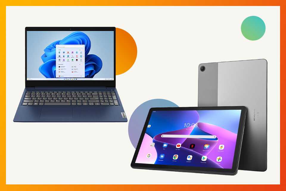 Laptops & tablets.