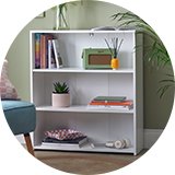 Living room storage.