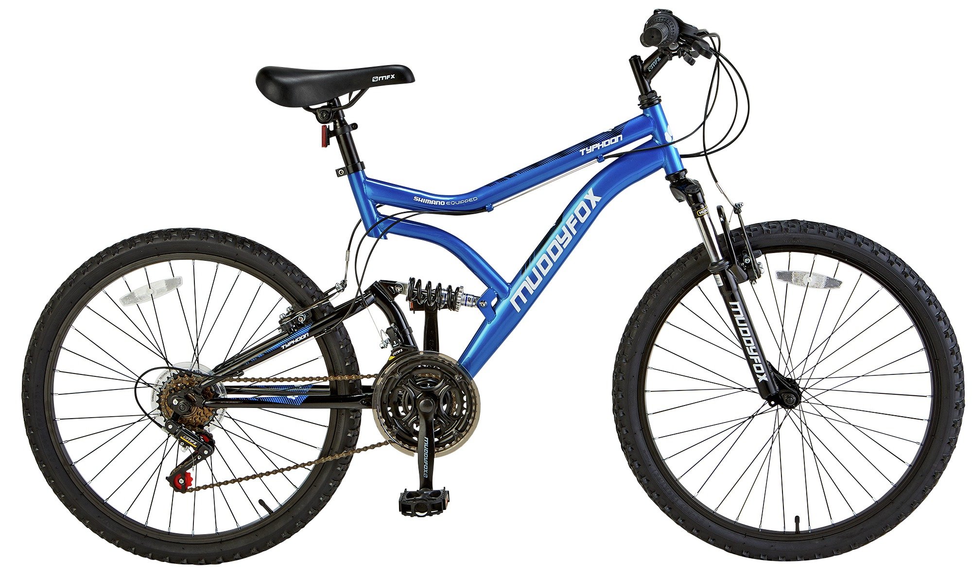 Muddyfox Typhoon 24 Inch Dual Suspension Bike Reviews