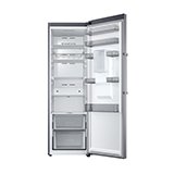 Tall upright fridges.