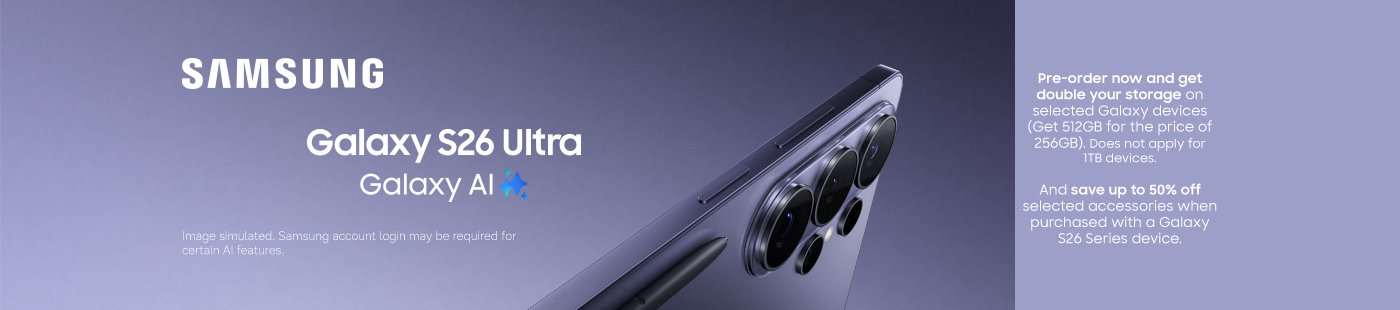 Samsung. Galaxy S26 Ultra. Galaxy AI.