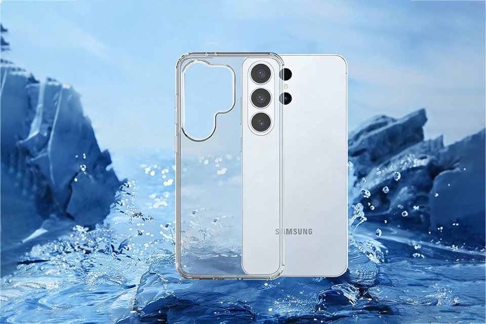 Save up to 50% off selected cases when purchased with a Galaxy S26 series device.