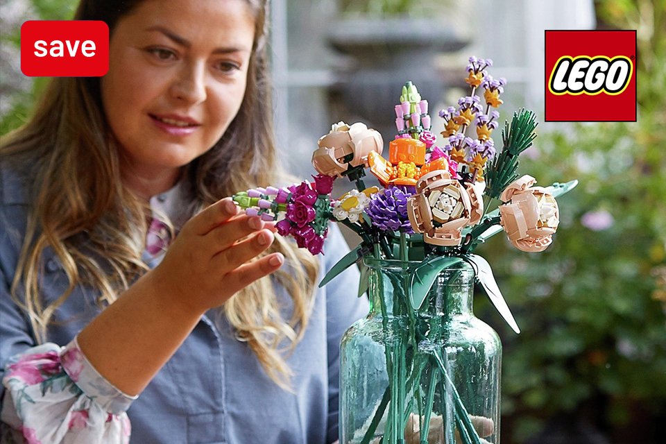 Save up to 25% on selected LEGO®. Gifting ideas for Mother's Day.