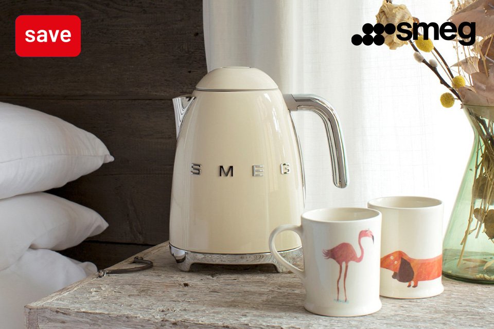 Save 10% on selected Smeg appliances using code SMEG10.