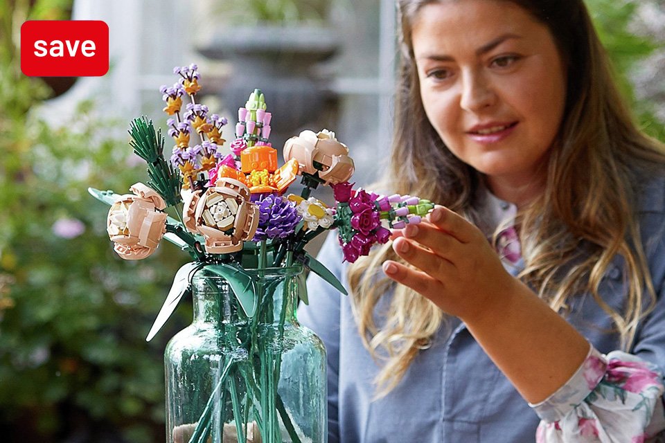 Save up to 25% on selected LEGO® sets. Build joy this Mother's Day.