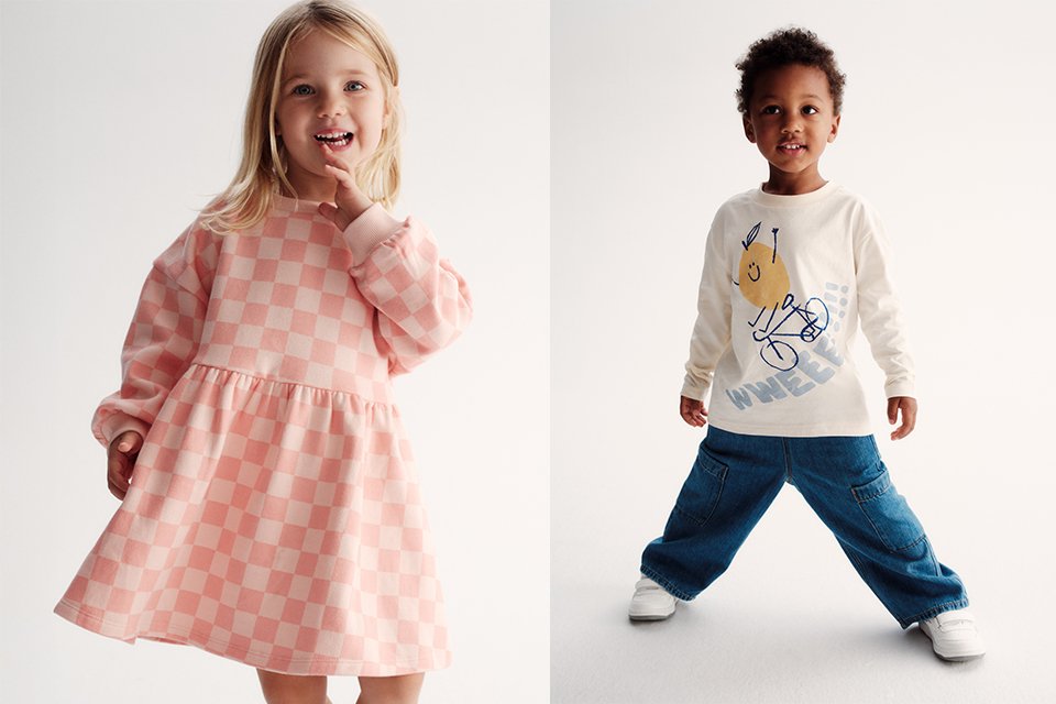 Comfy, soft, and ready for every day - discover kids’ wardrobe essentials they’ll love to wear again and again.
