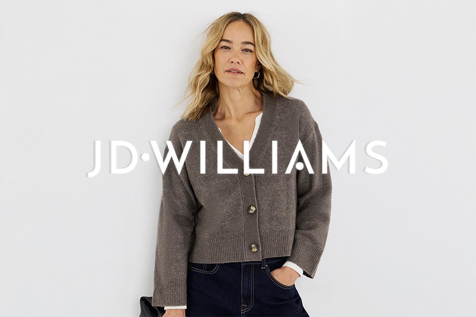 JD Williams. Embrace every moment with confidence with statement women’s fashion, footwear from JD Williams. Our collections are designed to make you feel empowered at every stage of life. From on-trend tops and dresses to lingerie and outerwear, celebrate your own unique style and embrace the joy of wearing something new. 