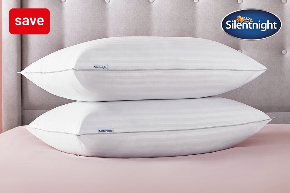 Save 25% on selected Silentnight bedding. Use code SILENT25.