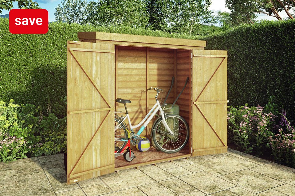Save 20% on selected garden storage and decorating with code TAKE20.