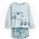 Pyjama sets.